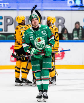Rögles Linus Sandin deppar