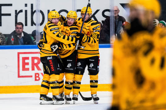 Skellefteås Anton Heikkinen, Jonathan Pudas och Rickard