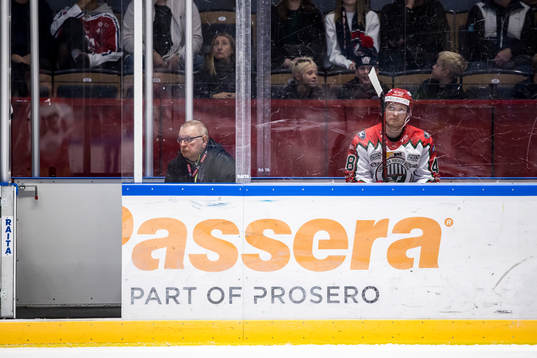 Frölundas Carl Klingberg i utvisningsbåset