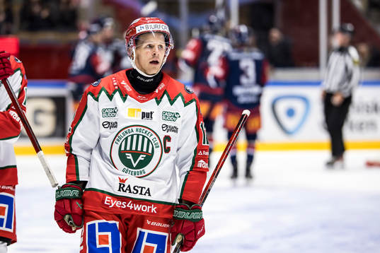 Frölundas Max Friberg deppar