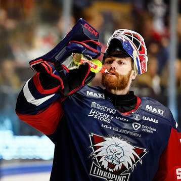 Linköpings målvakt Marcus Högberg