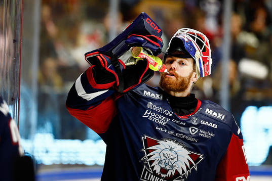 Linköpings målvakt Marcus Högberg