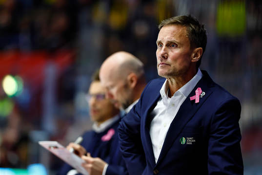 Frölundas tränare Roger Rönnberg deppar