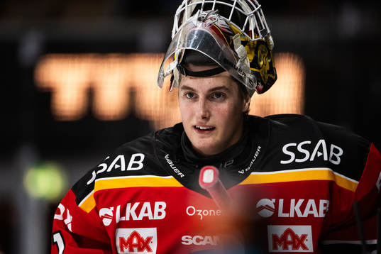 Luleås målvakt Isak Sörqvist
