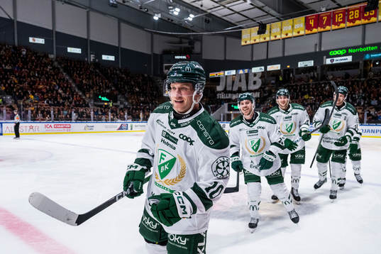 Färjestads Marcus Nilsson jublar