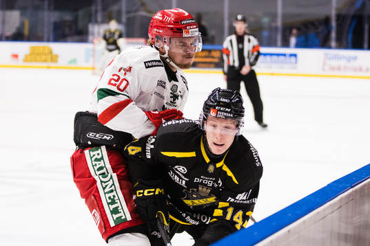 Moras Gustav Willman-Borvik och AIKs Oscar Öhman