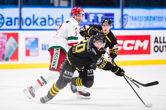 Moras Andre Dahlqvist och AIKs Rasmus Rudslätt