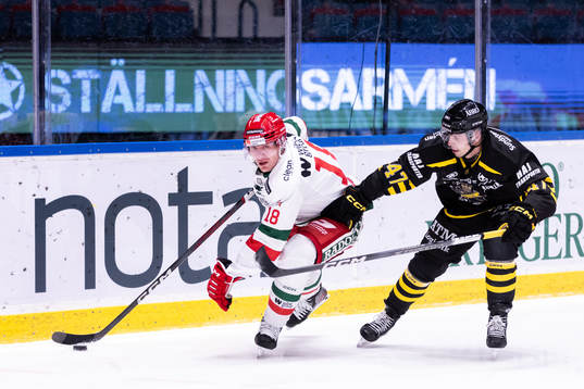Moras Henrik Eriksson och AIKs Eric Norin