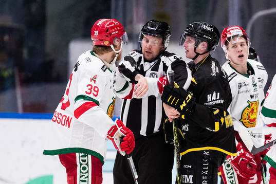 Moras Kristoffer Gunnarsson och AIKs Filip Windlert