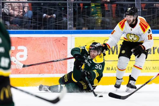 Östersunds Georgs Golovkovs och Brynäs Simon Bertilsson