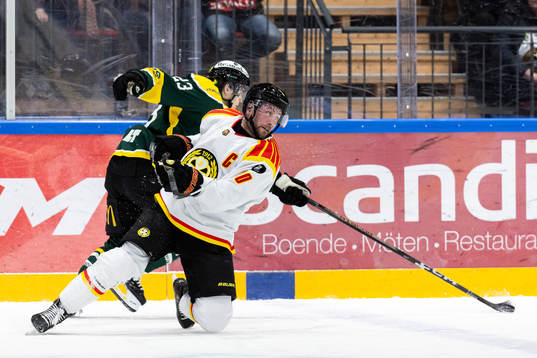 Brynäs Johan Larsson och Östersunds Erik Rainersson