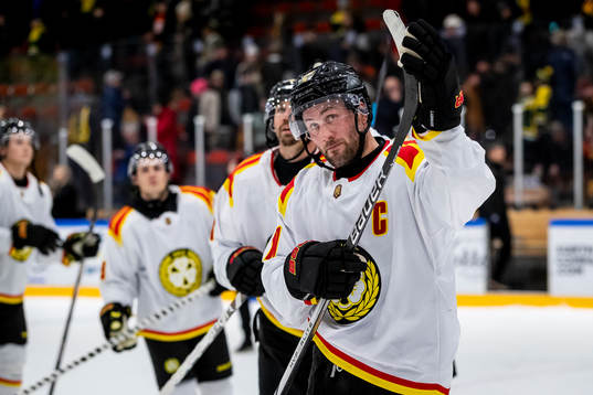 Brynäs Johan Larsson tackar publiken