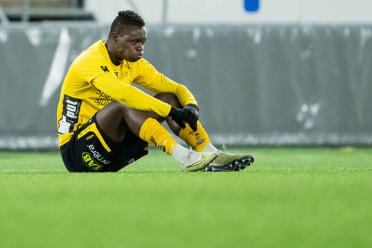 Elfsborgs Timothy Noor Ouma har ont