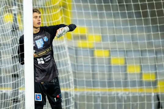 Norrbys målvakt Viktor Gullberg