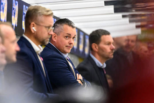 HV71s tränare Tomas Montén