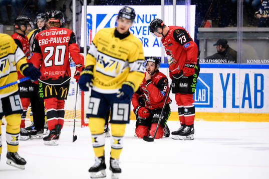 Malmö Redhawks Alan Quine har ont