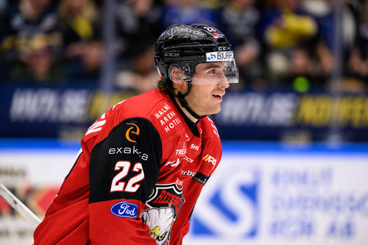 Malmö Redhawks Janne Kuokkanen jublar