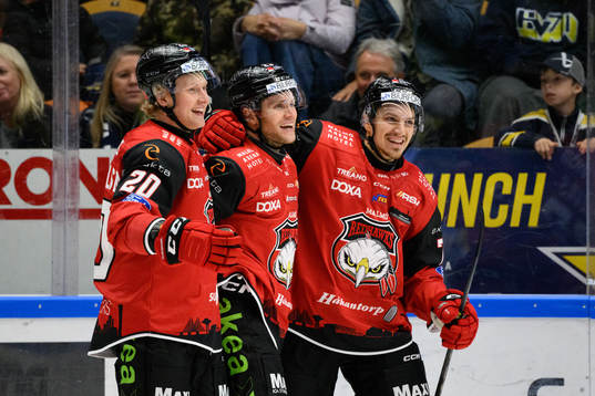 Malmö Redhawks Thomas Berg Paulsen, Christoffer Forsberg