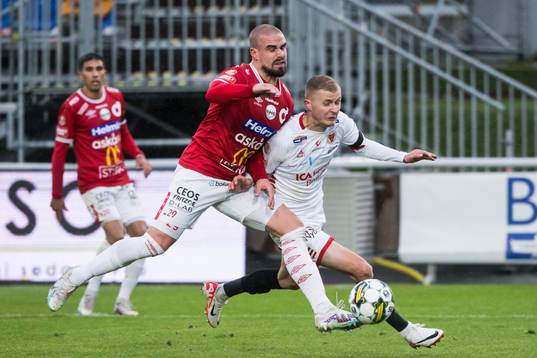 Degerfors Douglas Bergqvist och Kalmars David Kristjan