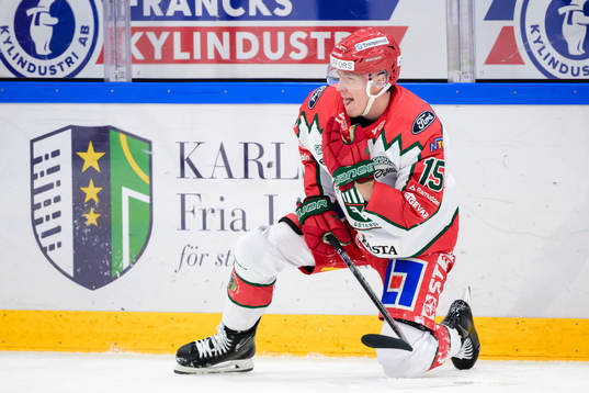 Frölundas Gustav Rydahl har ont