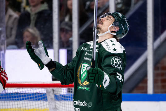 Färjestads David Tomasek deppar