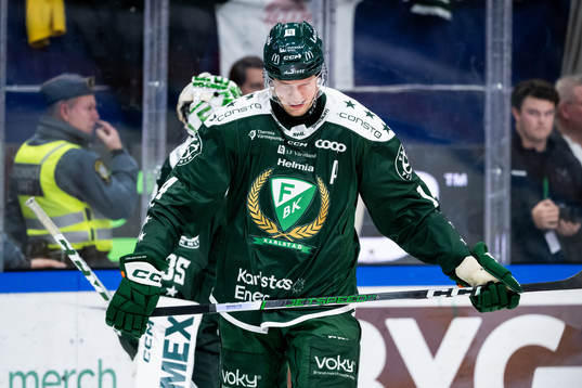 Färjestads Victor Ejdsell deppar