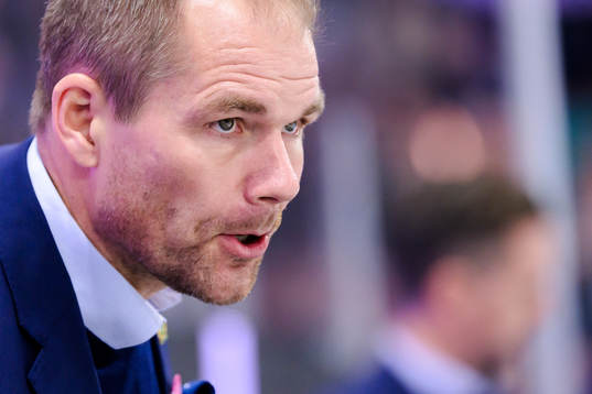 Färjestads tränare Thomas Mitell