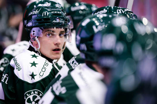Färjestads Joel Nyström deppar