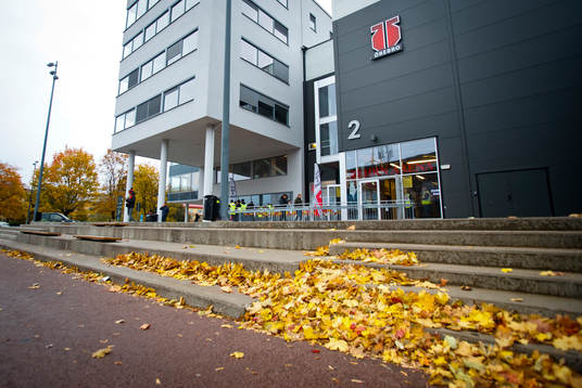 Höst utanför Behrn Arena