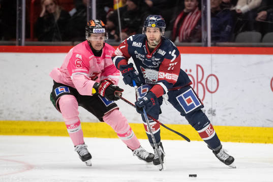 Örebros Filip Berglund och Linköpings Taylor Leier