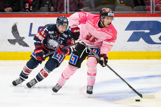 Linköpings Broc Little och Örebros Mathias Bromé