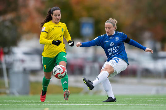 Bollstanäs Cassandra Larsson och Trelleborgs Ebba Jahnfors