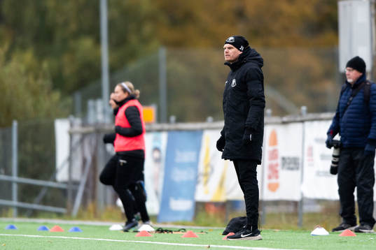 Trelleborgs tränare Joakim Felldin