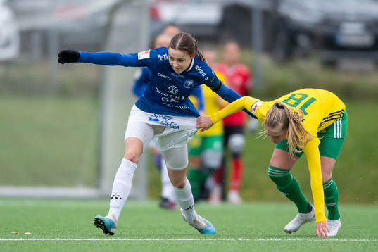 Trelleborgs Alice Egnér och Bollstanäs Moa Liwendahl
