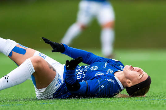 Trelleborgs Linnea Prambrant har ont