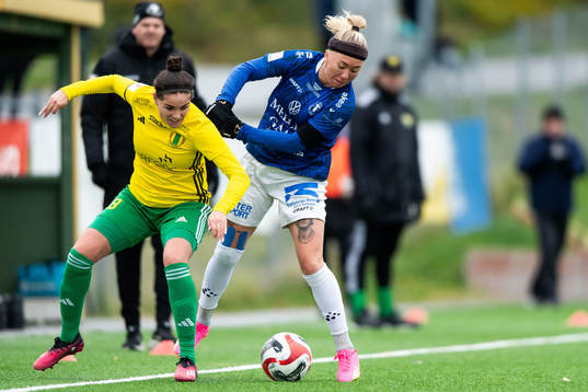 Bollstanäs Amanda Frank och Trelleborgs Linnea