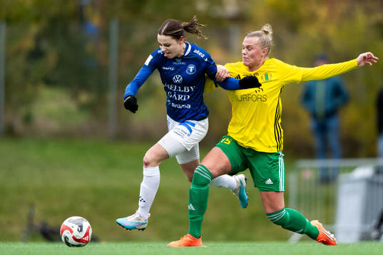 Trelleborgs Alice Egnér och Bollstanäs Amanda Wulff