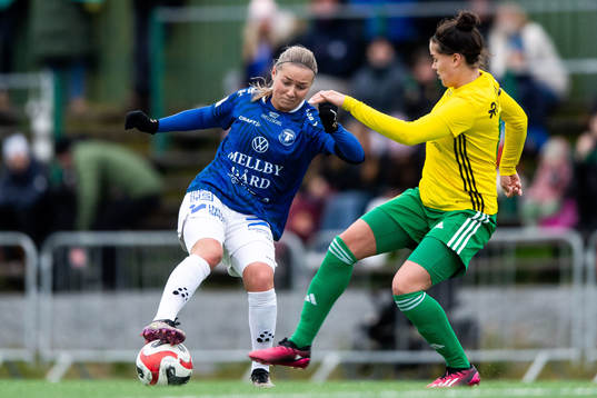 Trelleborgs Elina Lenir och Bollstanäs Amanda Frank