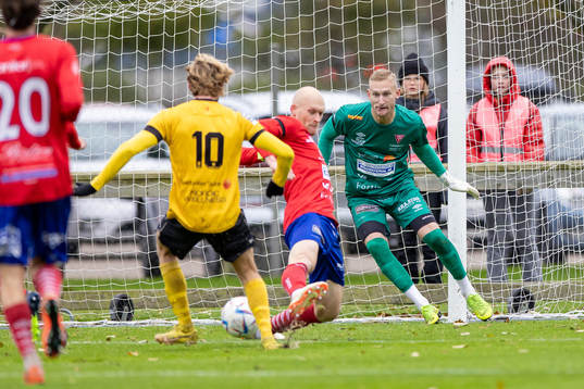 Tvååkers målvakt Albin Svensson