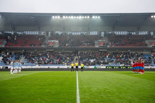 Gefles och Helsingborgs spelare