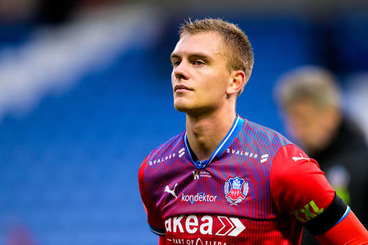 Helsingborgs Dennis Olsson deppar
