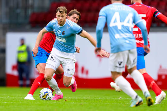 Gefles Leo Englund och Helsingborgs Thomas Pauck Rogne