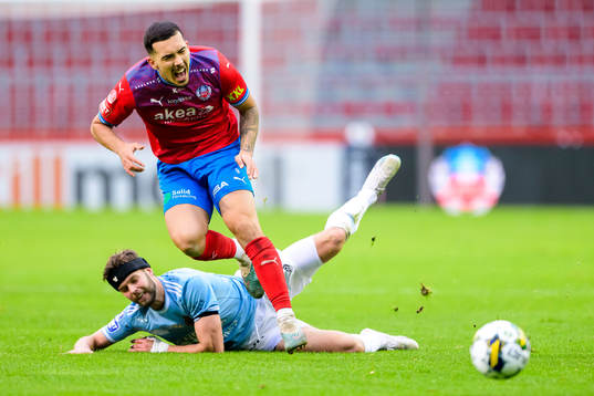 Gefles Nils Eriksson och Helsingborgs Lucas Lima