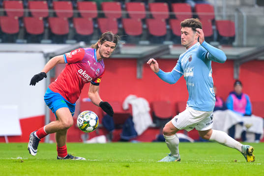 Helsingborgs Wilhelm Loeper och Gefles Iu Ranera Grau