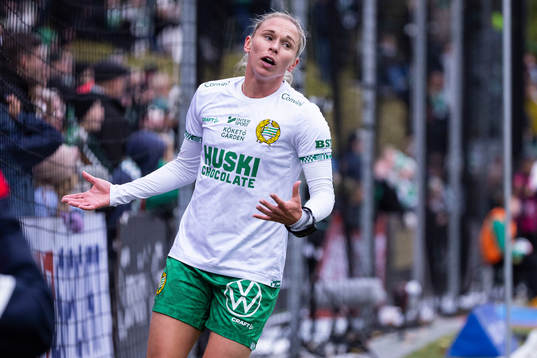 Hammarbys Ellen Wangerheim deppar