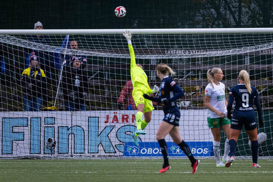 Hammarbys målvakt Anna Tamminen