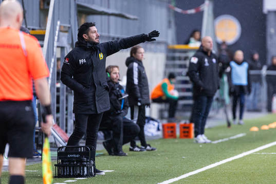 Hammarbys tränare Pablo Pinones-Arce