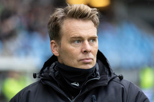 GAIS tränare Fredrik Holmberg