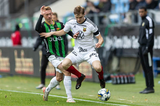 GAIS Julius Lindberg och Östersunds Jakob Hedenquist