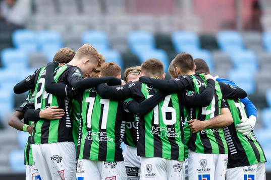 GAIS samlade innan fotbollsmatchen i Superettan mellan GAIS